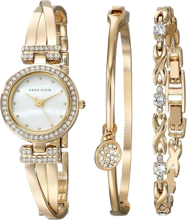 Bangle Watch and Bracelet Set